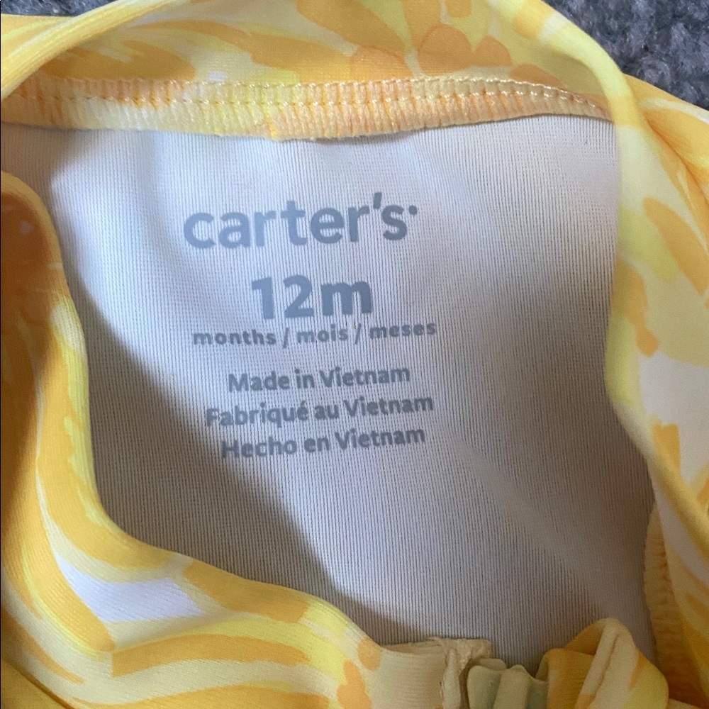 Carter's Girls Swimsuit - 12months - brand new! - Picture 4 of 5